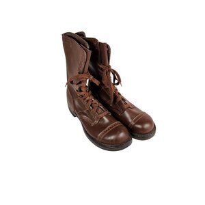 USA Made Corcoran Historic Civil War Reenactment Boots Brown Leather 7D